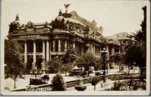 THEATRO MUNICIPAL DO RIO DE JANEIRO - Foto antiga