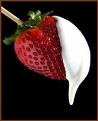 morango com chantilly